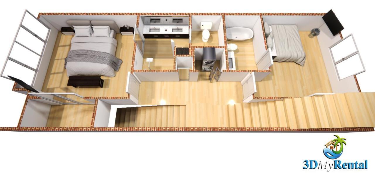 Downtown Atl Modern Home - Private Rooftop Terrace Atlanta Luaran gambar